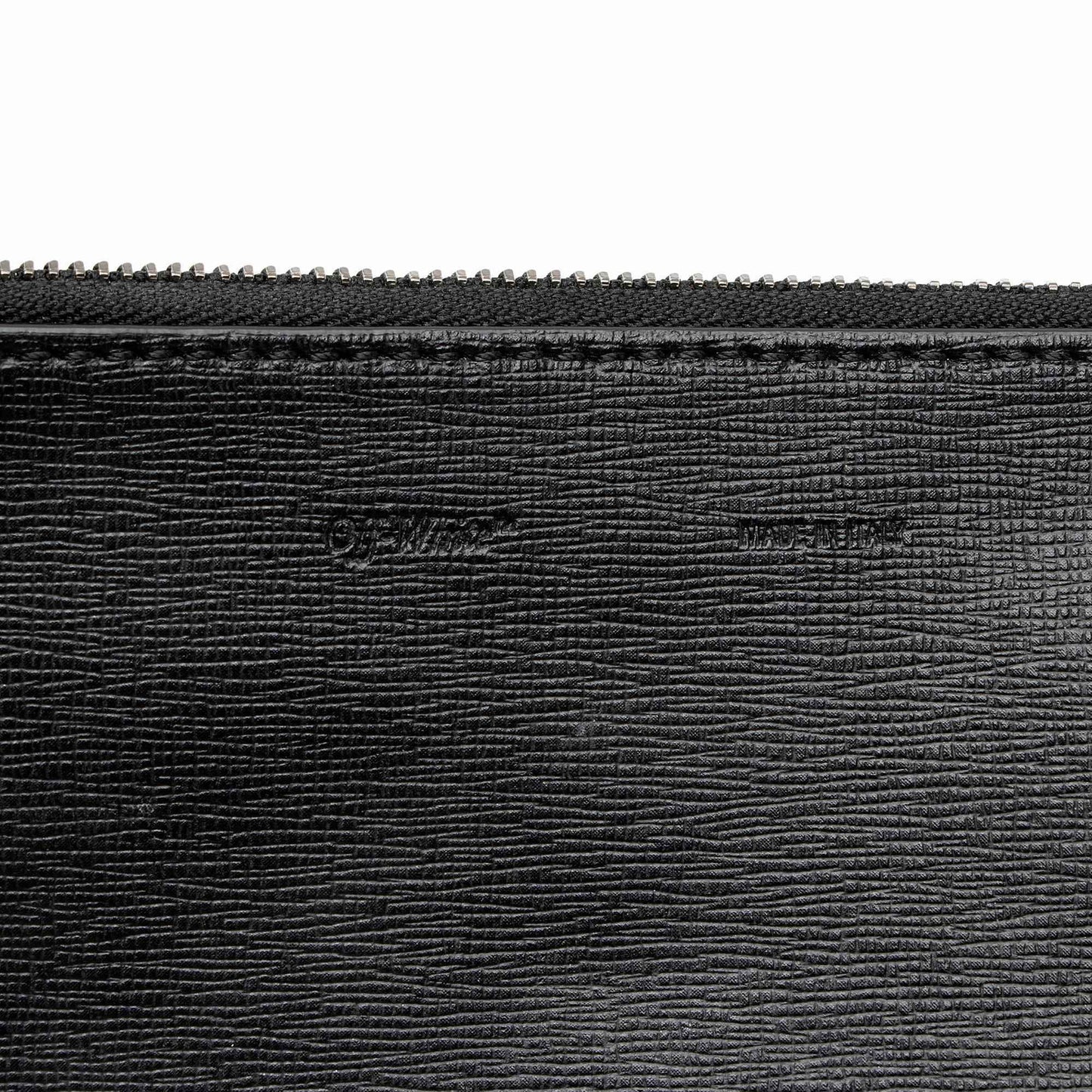 Off-White Leather Diag Mini Flap Bag