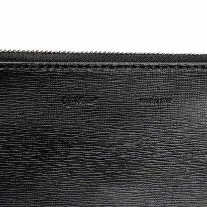 Off-White Leather Diag Mini Flap Bag