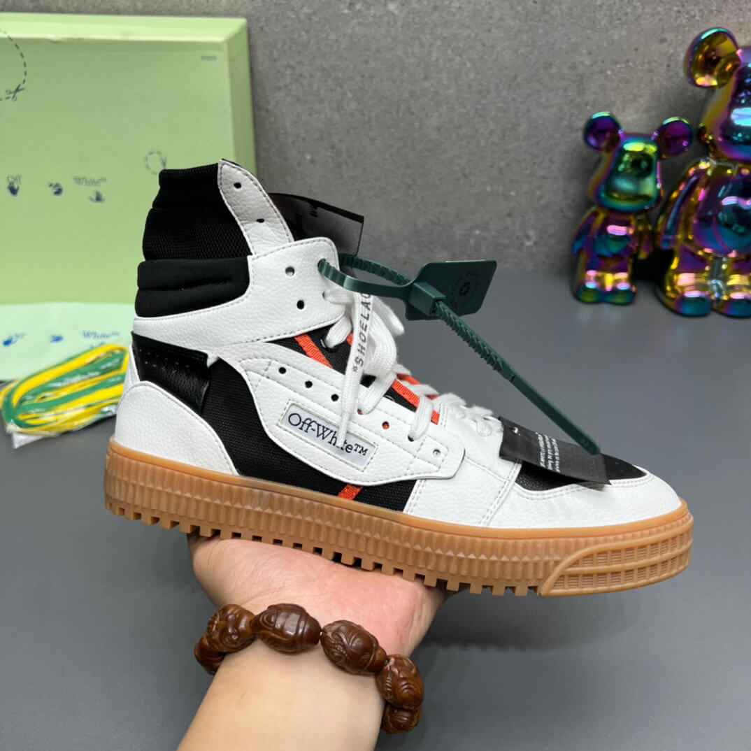 Off-White Off-Court 3.0  White Black High-Top Sneaker