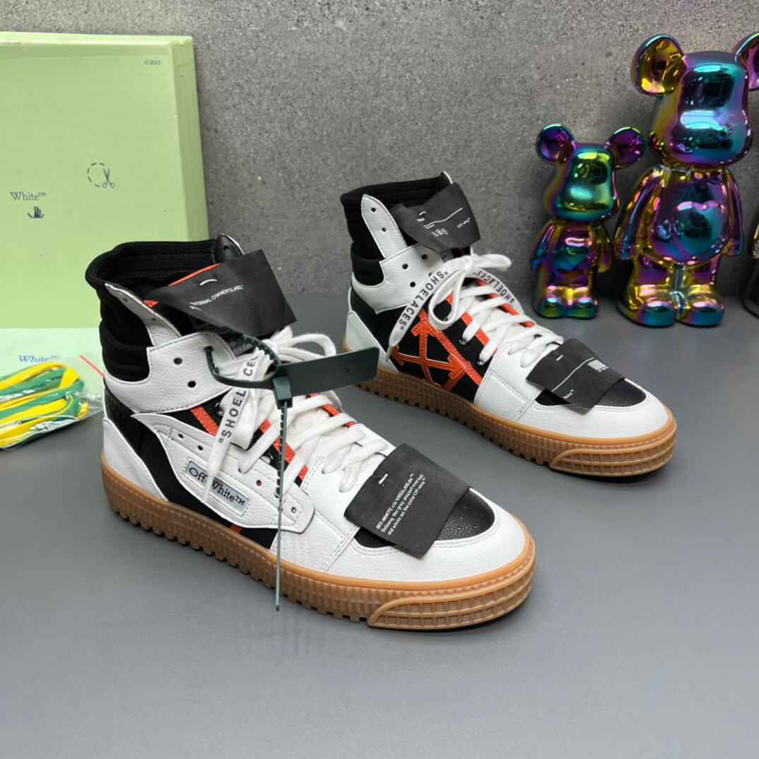 Off-White Off-Court 3.0  White Black High-Top Sneaker
