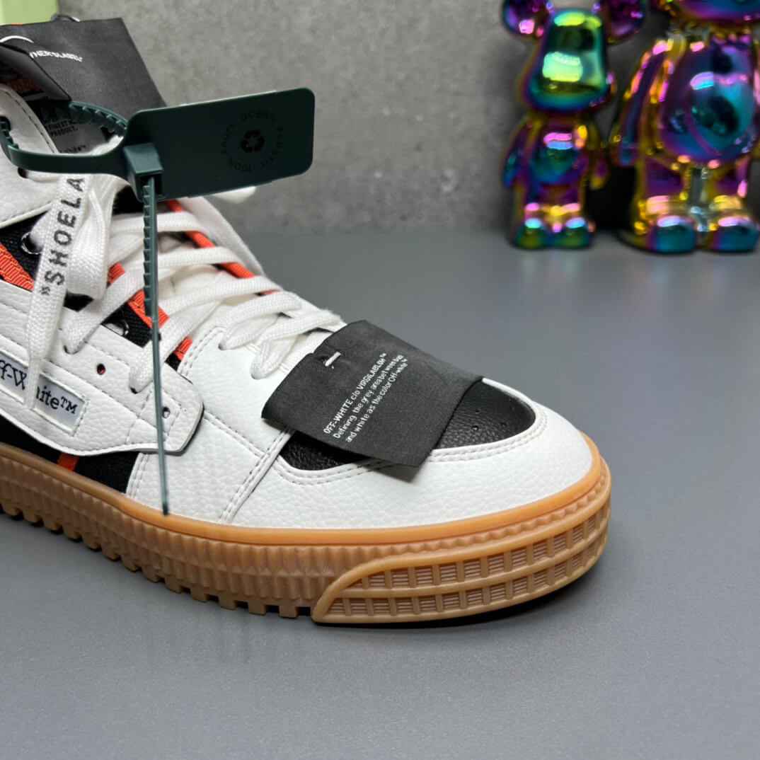 Off-White Off-Court 3.0  White Black High-Top Sneaker