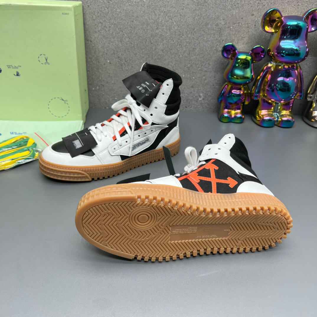 Off-White Off-Court 3.0  White Black High-Top Sneaker