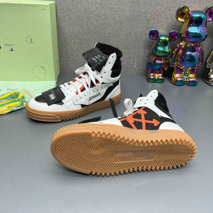 Off-White Off-Court 3.0  White Black High-Top Sneaker