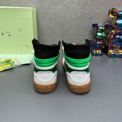 Off-White Off-Court 3.0  White Green High-Top Sneaker