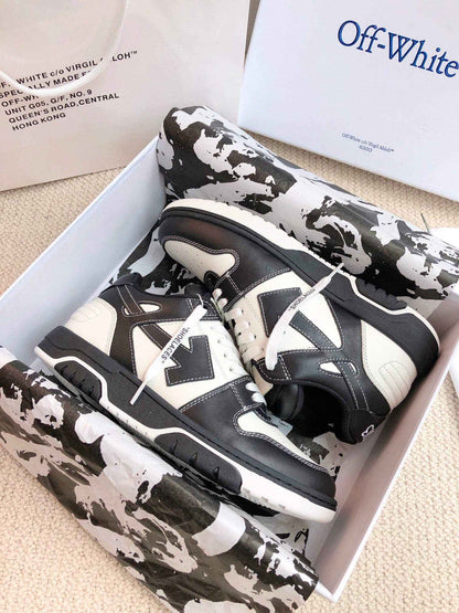 Off-White 'Out of Office' - White/Black Sneakers
