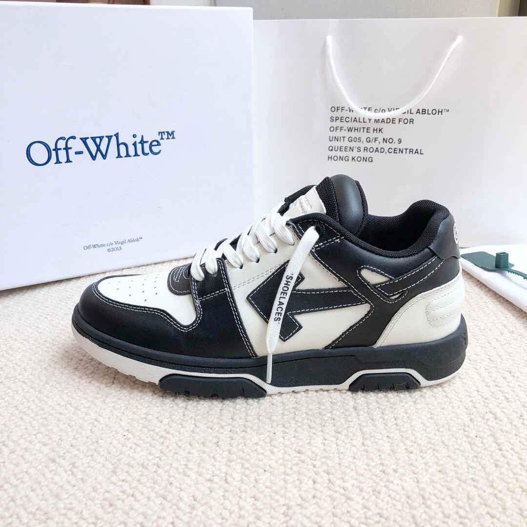 Off-White 'Out of Office' - White/Black Sneakers