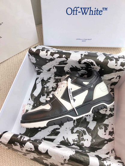 Off-White 'Out of Office' - White/Black Sneakers