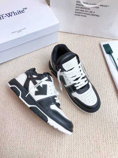 Off-White 'Out of Office' - White/Black Sneakers