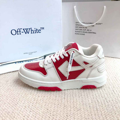 Off-White Out of Office 'White Red Gum' Sneaker