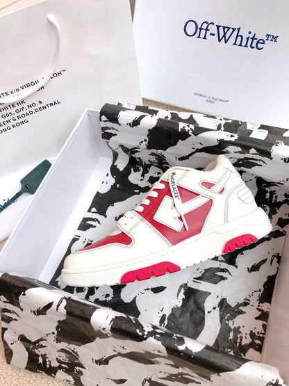 Off-White Out of Office 'White Red Gum' Sneaker