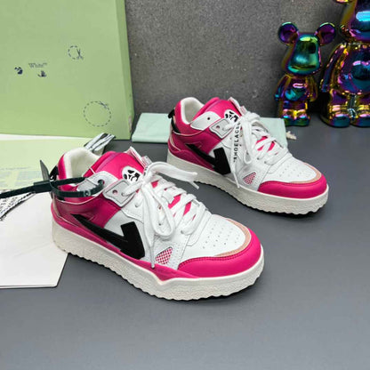 Off-White 'Fuchsia Pink' Sponge Mid-Top Sneaker