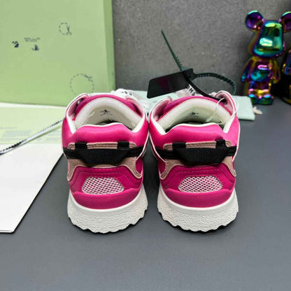 Off-White 'Fuchsia Pink' Sponge Mid-Top Sneaker