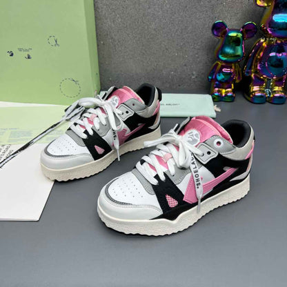Off-White 'Light Pink' Midtop Sponge Sneakers