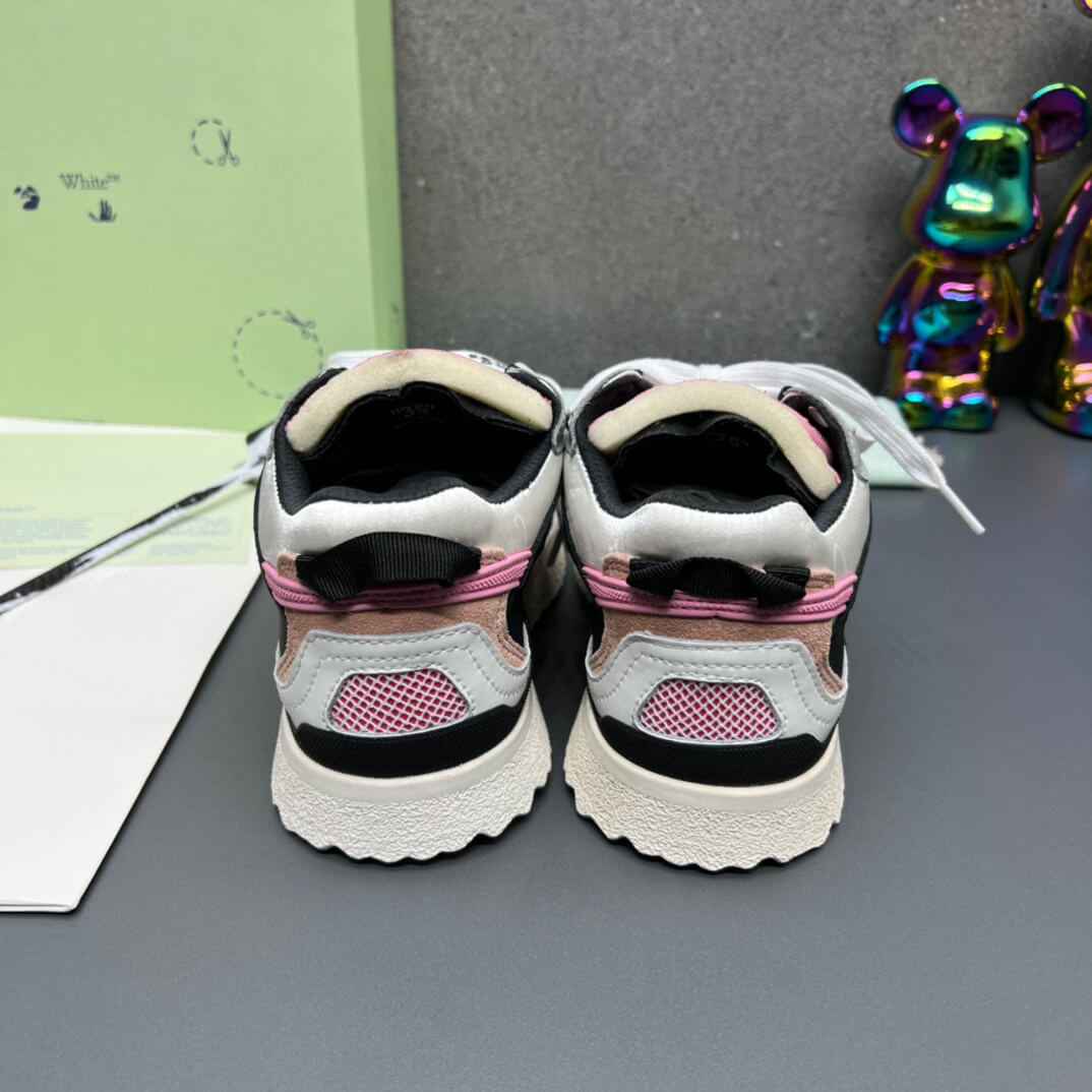 Off-White 'Light Pink' Midtop Sponge Sneakers