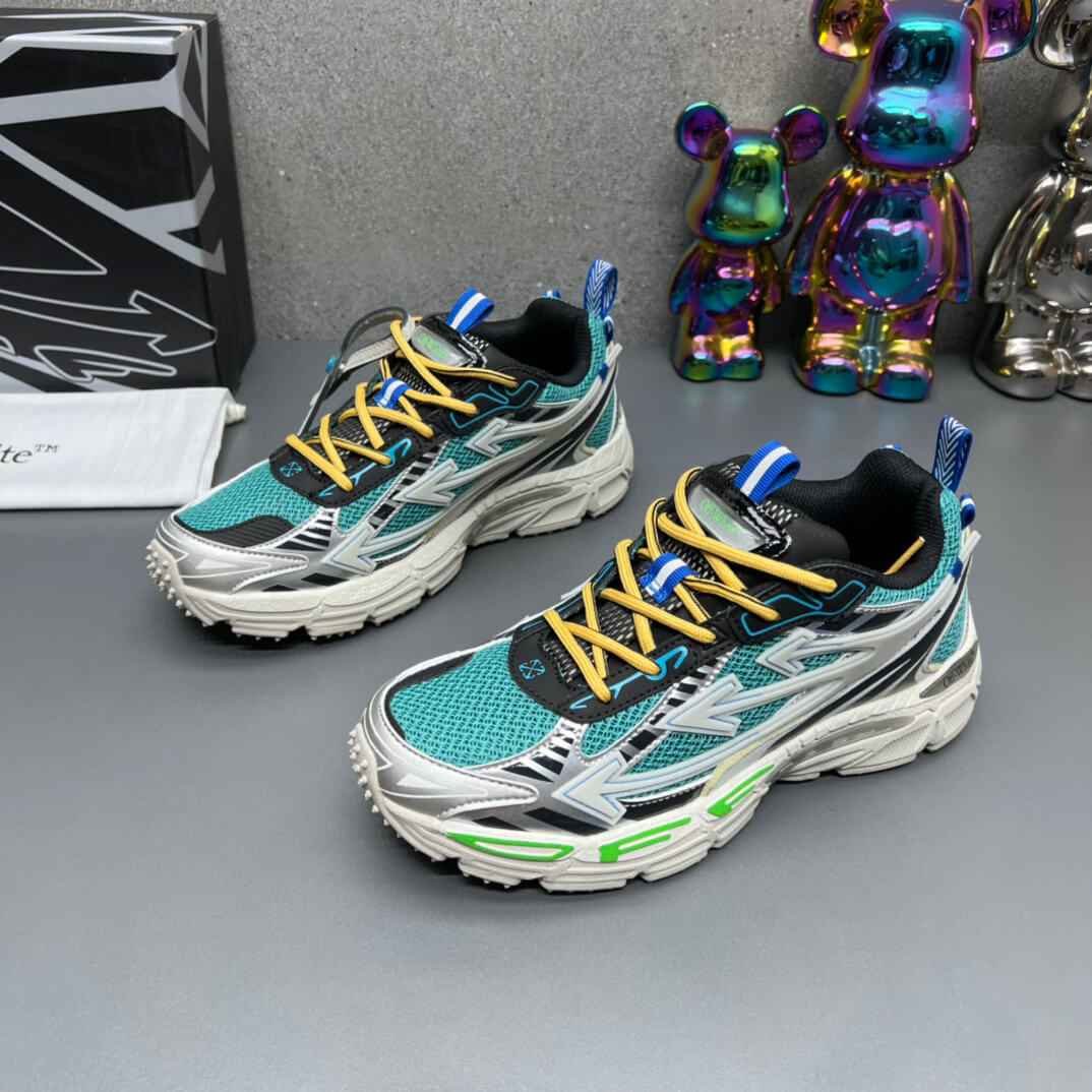 Off-White Blue White Be Right Back Sneakers