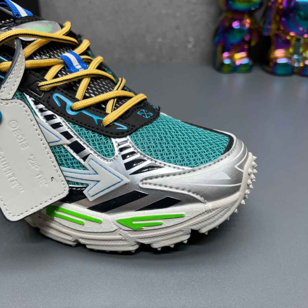 Off-White Blue White Be Right Back Sneakers