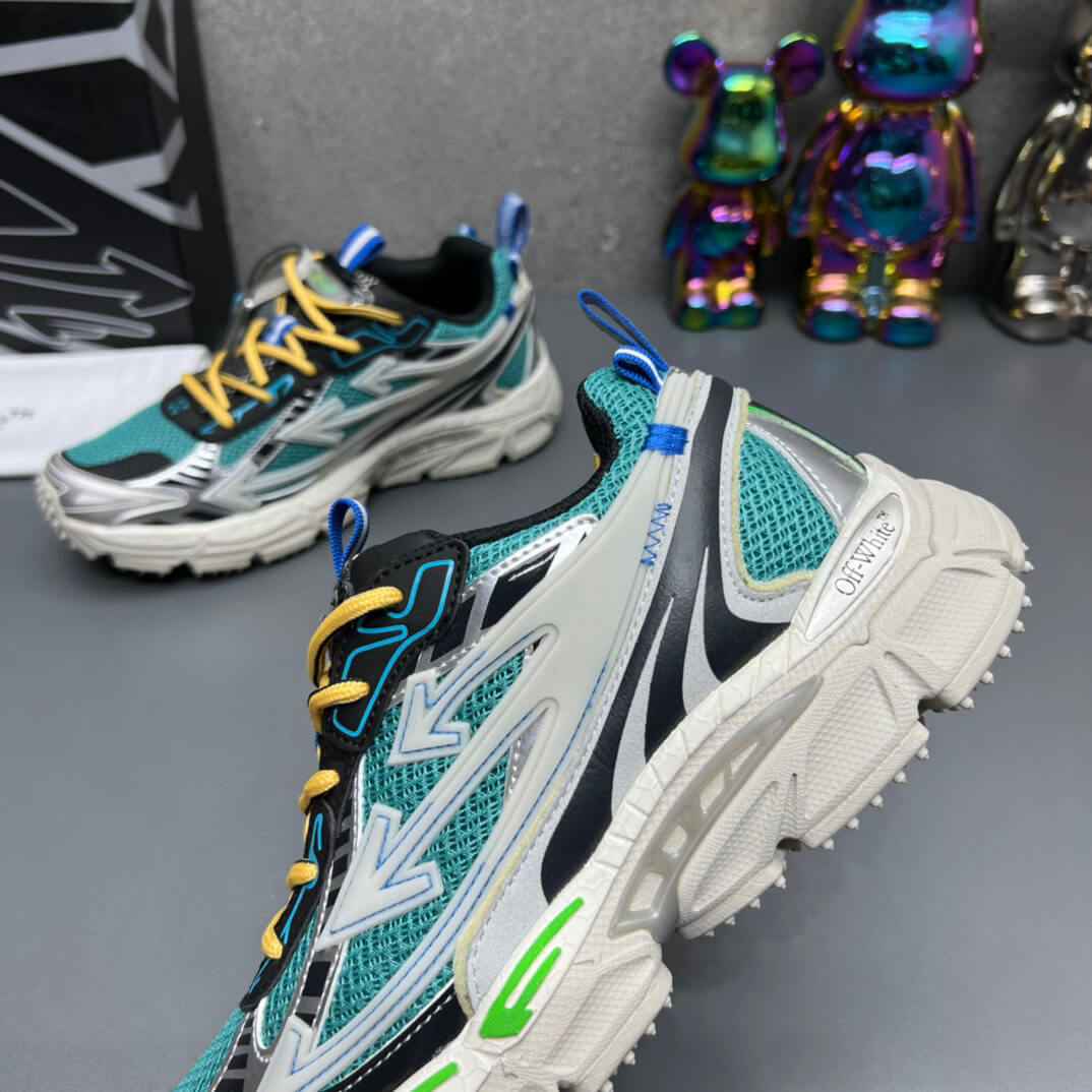 Off-White Blue White Be Right Back Sneakers