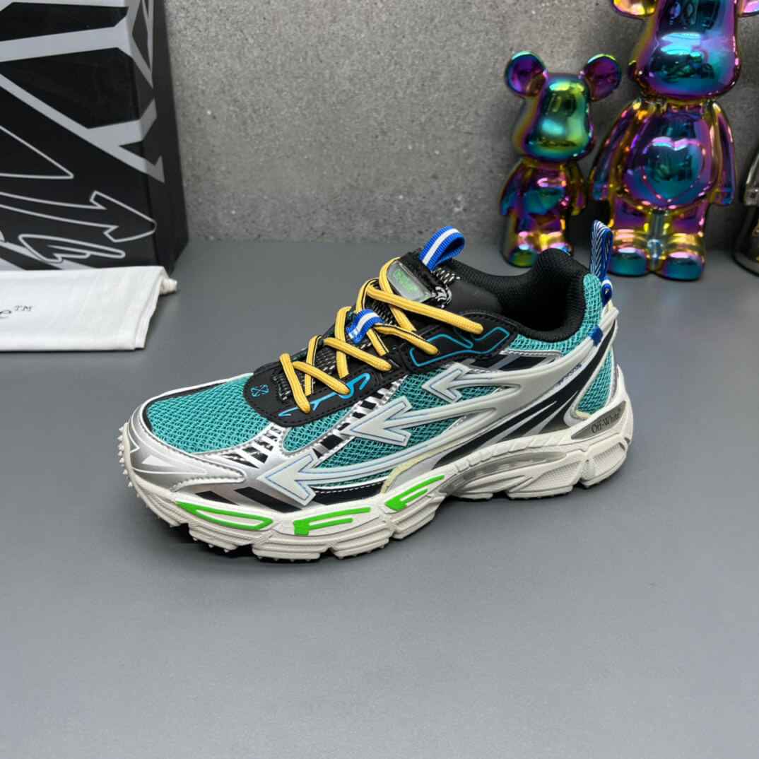 Off-White Blue White Be Right Back Sneakers