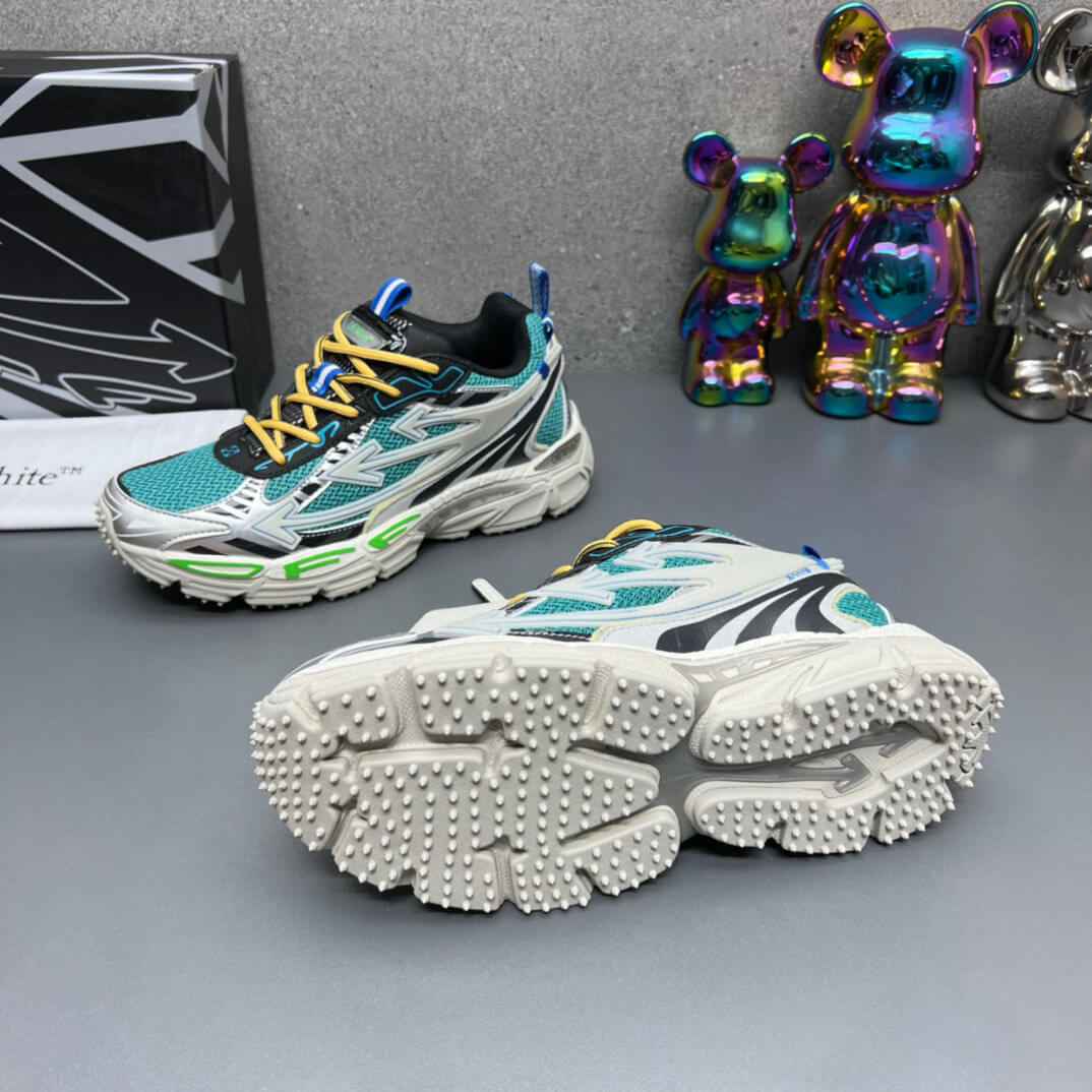 Off-White Blue White Be Right Back Sneakers