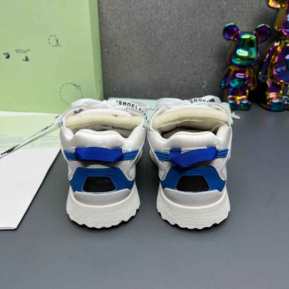 Off-White 'White Blue' Sponge Mid-Top Sneaker