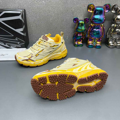 Off-White Yellow Be Right Back Sneakers