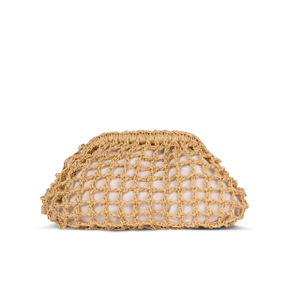 Ola Crochet Clutch Tin Marin Brand