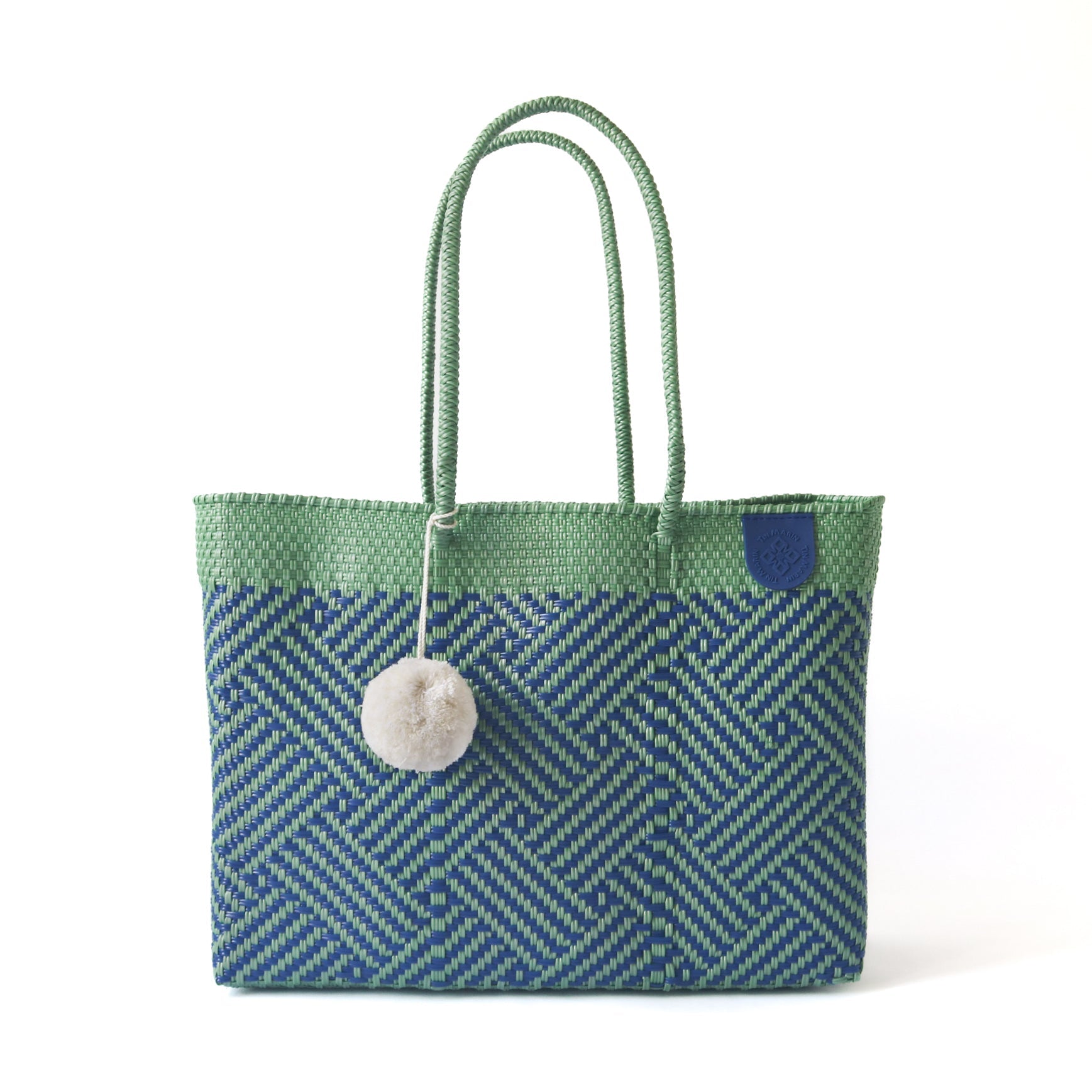 Palmera Woven Super Tote Tin Marin Brand