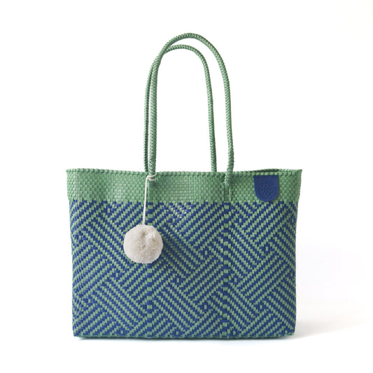 Palmera Woven Super Tote Tin Marin Brand