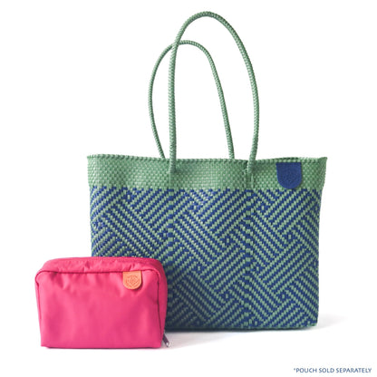Palmera Woven Super Tote Tin Marin Brand