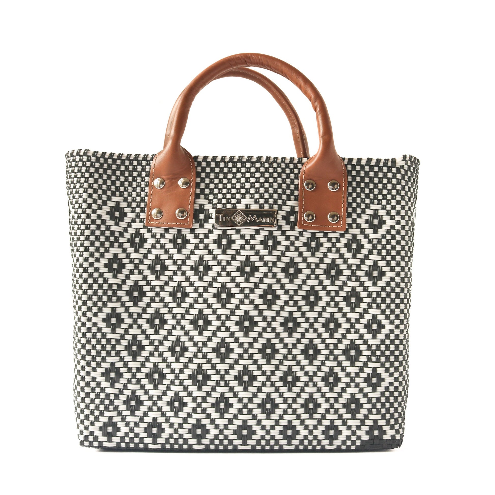 Panda Large Woven Crossbody Bag Tin Marin Brand