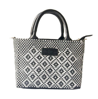 Panda Small Woven Crossbody Bag Tin Marin Brand