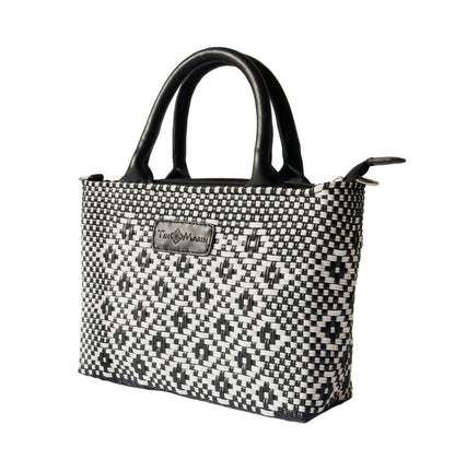 Panda Small Woven Crossbody Bag Tin Marin Brand