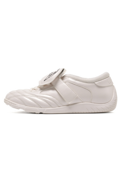 White Velcro Athletic Training Shoes - Wolvess