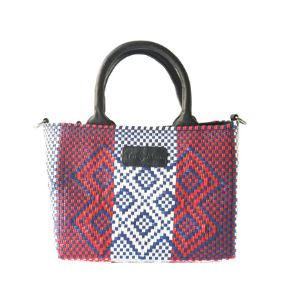 Piruli Small Woven Crossbody Tin Marin Brand