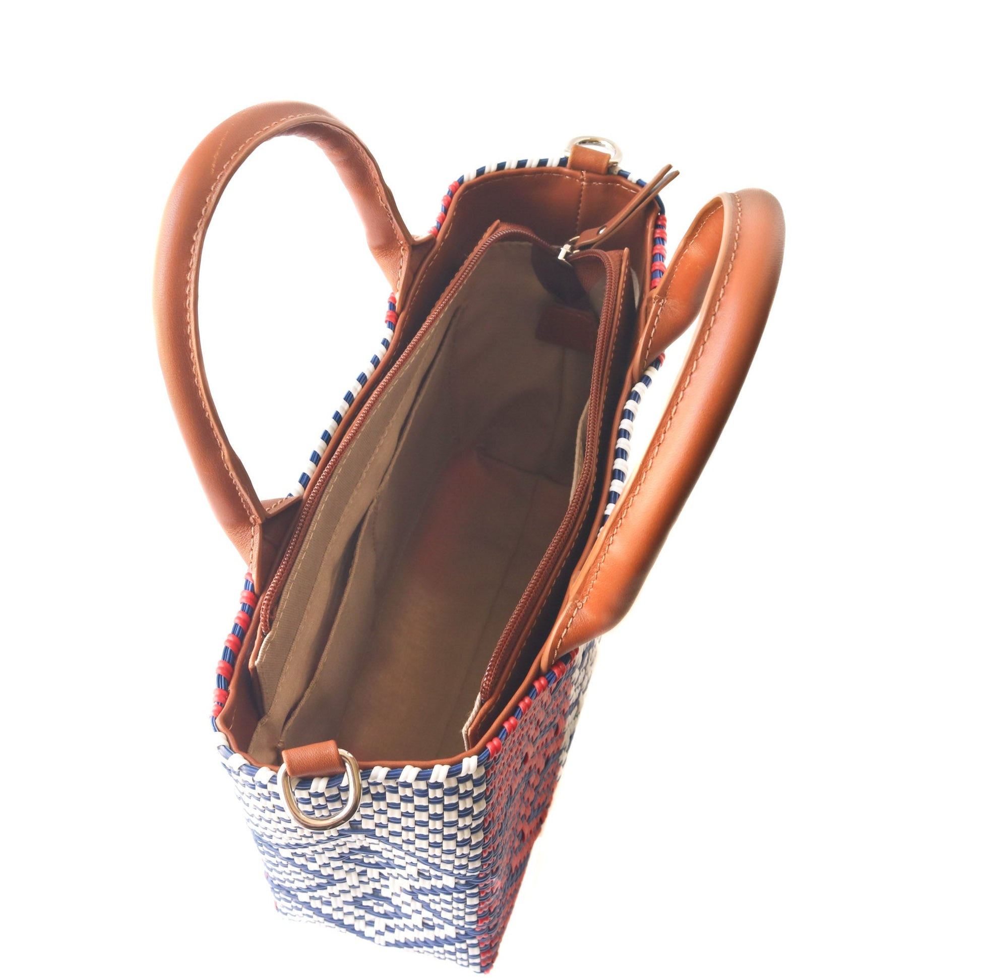 Piruli Small Woven Crossbody Tin Marin Brand