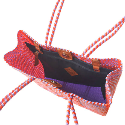 Positano Woven Tote Tin Marin Brand