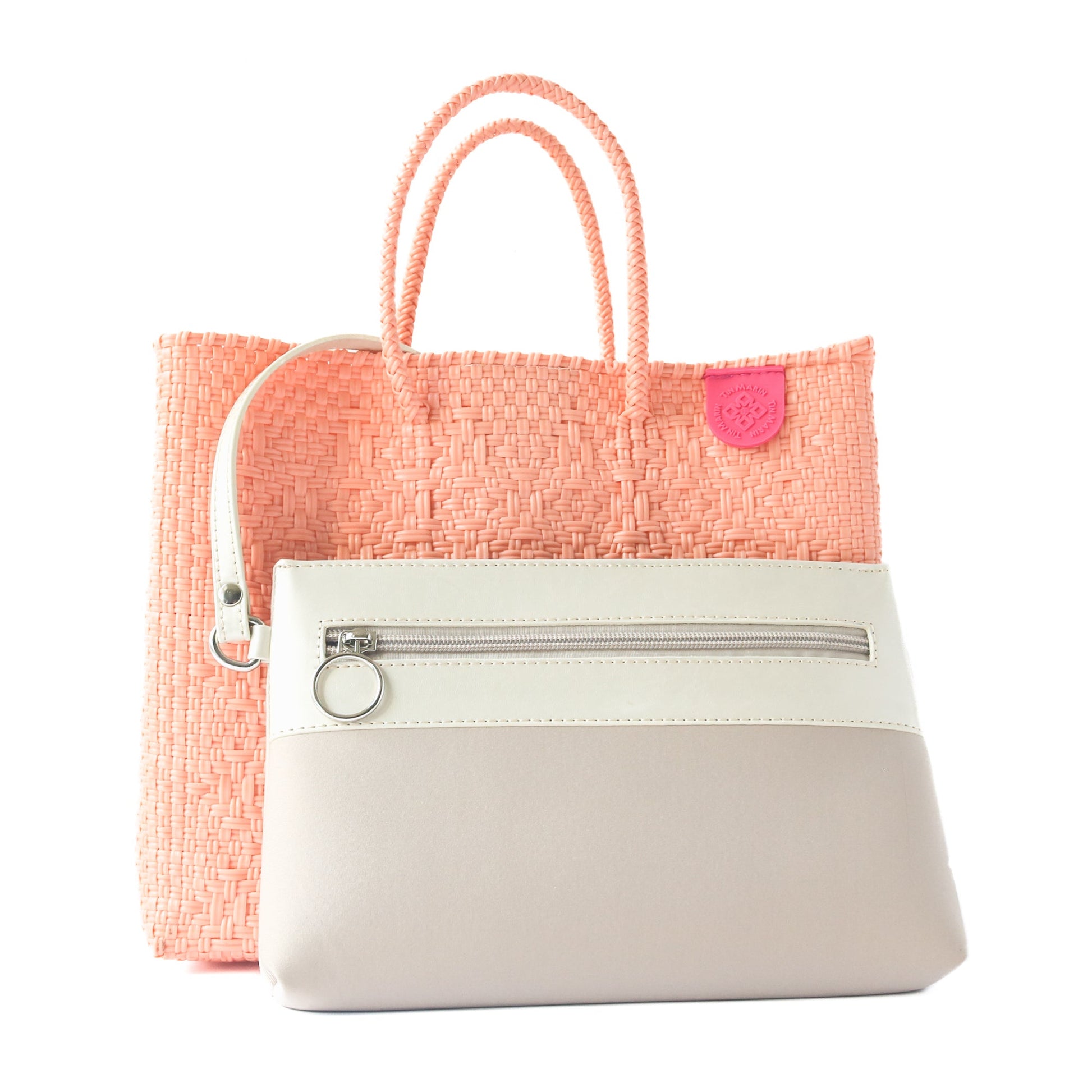Canarias Medium Woven Resort Crossbody Bag Tin Marin Brand