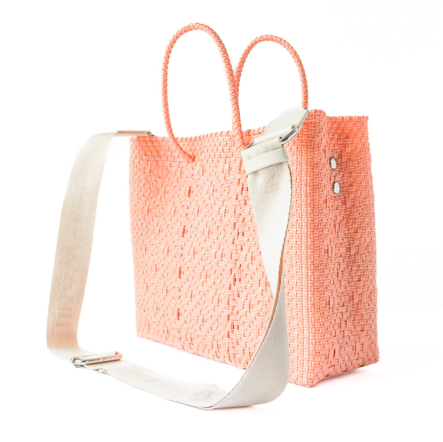 Canarias Medium Woven Resort Crossbody Bag Tin Marin Brand