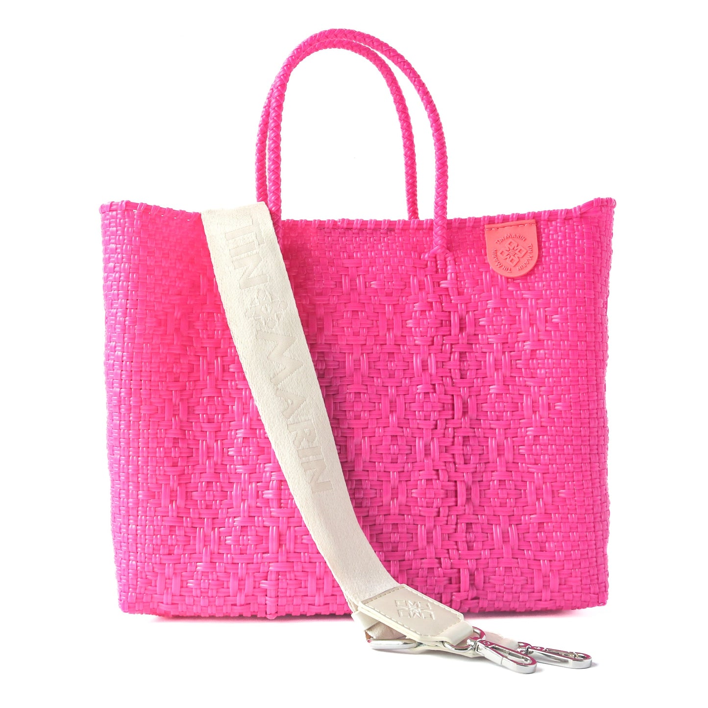 Vallarta Medium Woven Resort Crossbody Bag Tin Marin Brand