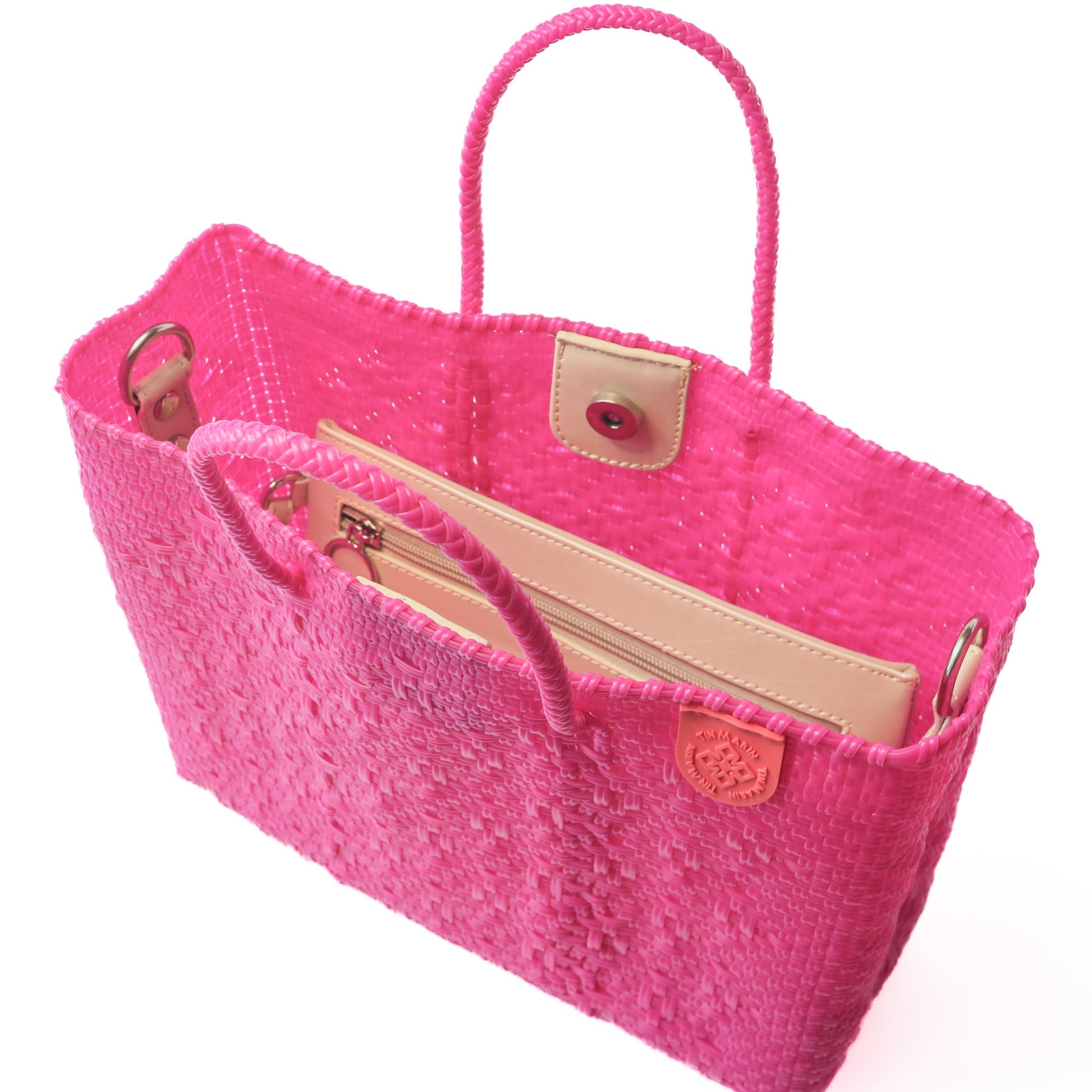 Vallarta Medium Woven Resort Crossbody Bag Tin Marin Brand