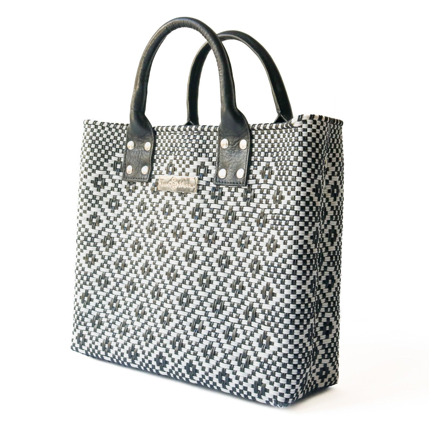 Panda Large Woven Crossbody Bag Tin Marin Brand
