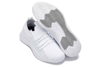 CALTO - Q131 - 2.4 Inches Taller (Off-White/White Sole) - Ultra Lightweight Sneakers Tallmenshoes.com