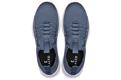 CALTO - Q133 - 2.4 Inches Taller (Light Slate Gray/White Sole) - Ultra Lightweight Sneakers Tallmenshoes.com