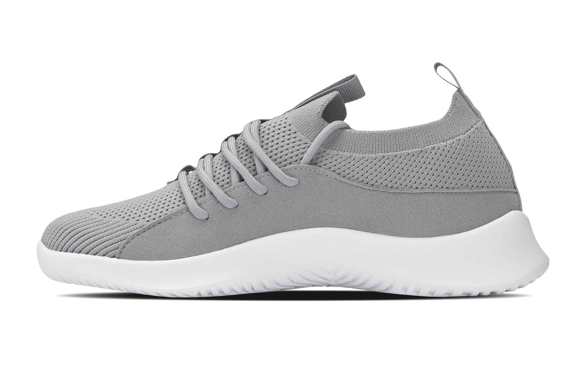 CALTO - Q134 - 2.4 Inches Taller (Light Gray/White Sole) - Ultra Lightweight Sneakers Tallmenshoes.com