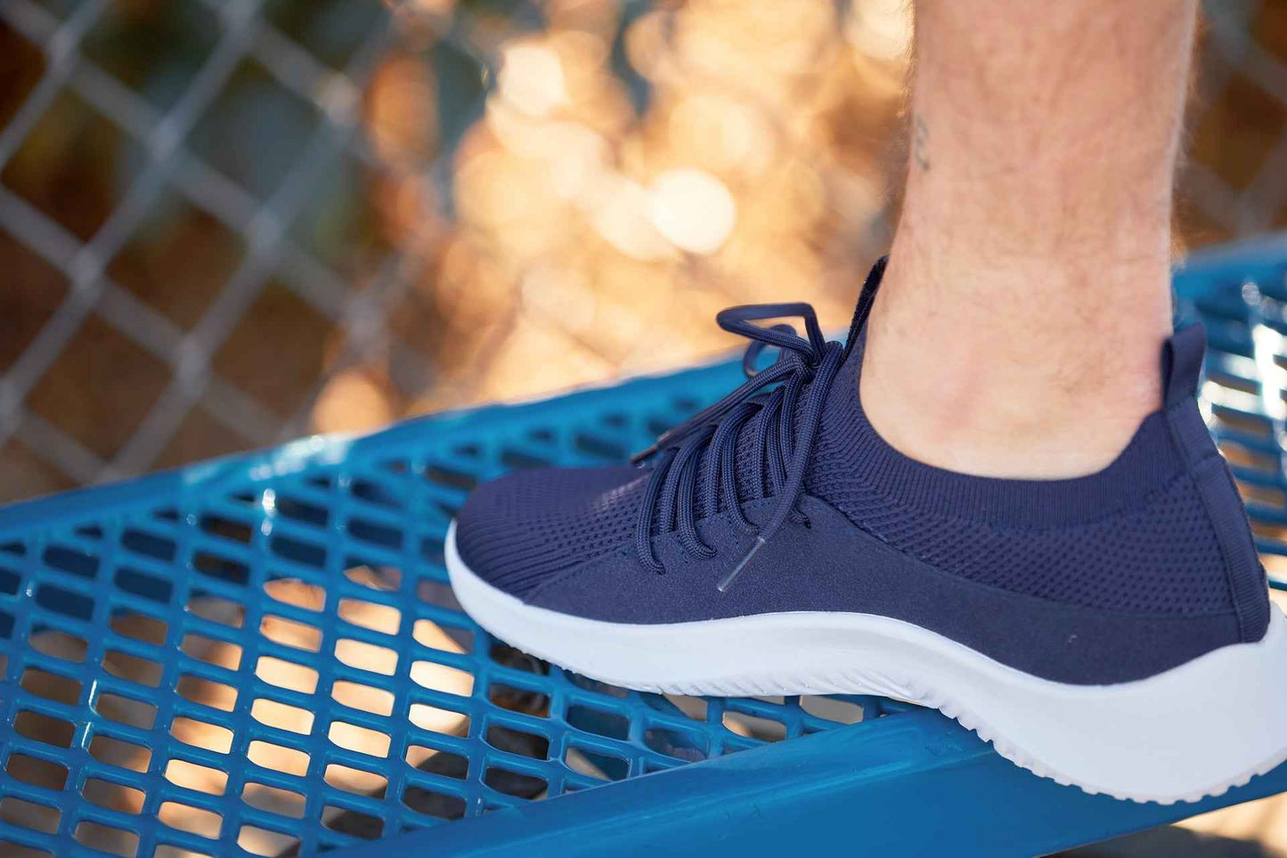 CALTO - Q135 - 2.4 Inches Taller (Navy/White Sole) - Ultra Lightweight Sneakers Tallmenshoes.com