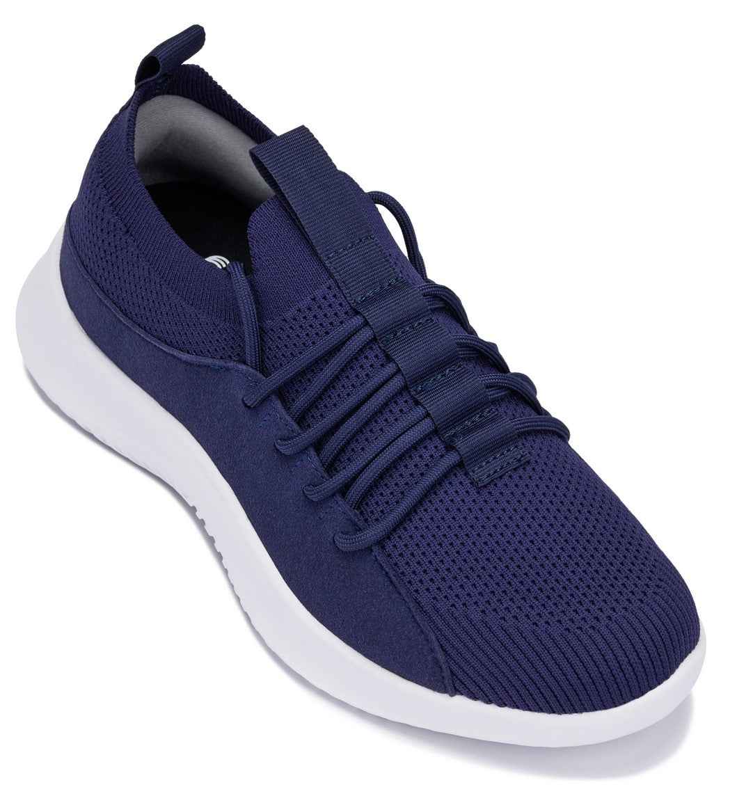 CALTO - Q135 - 2.4 Inches Taller (Navy/White Sole) - Ultra Lightweight Sneakers Tallmenshoes.com