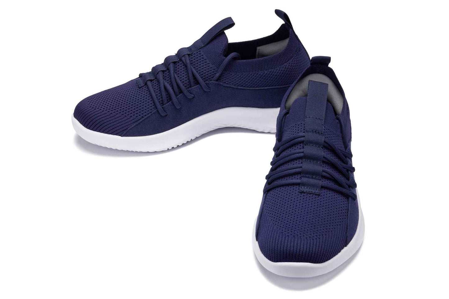CALTO - Q135 - 2.4 Inches Taller (Navy/White Sole) - Ultra Lightweight Sneakers Tallmenshoes.com