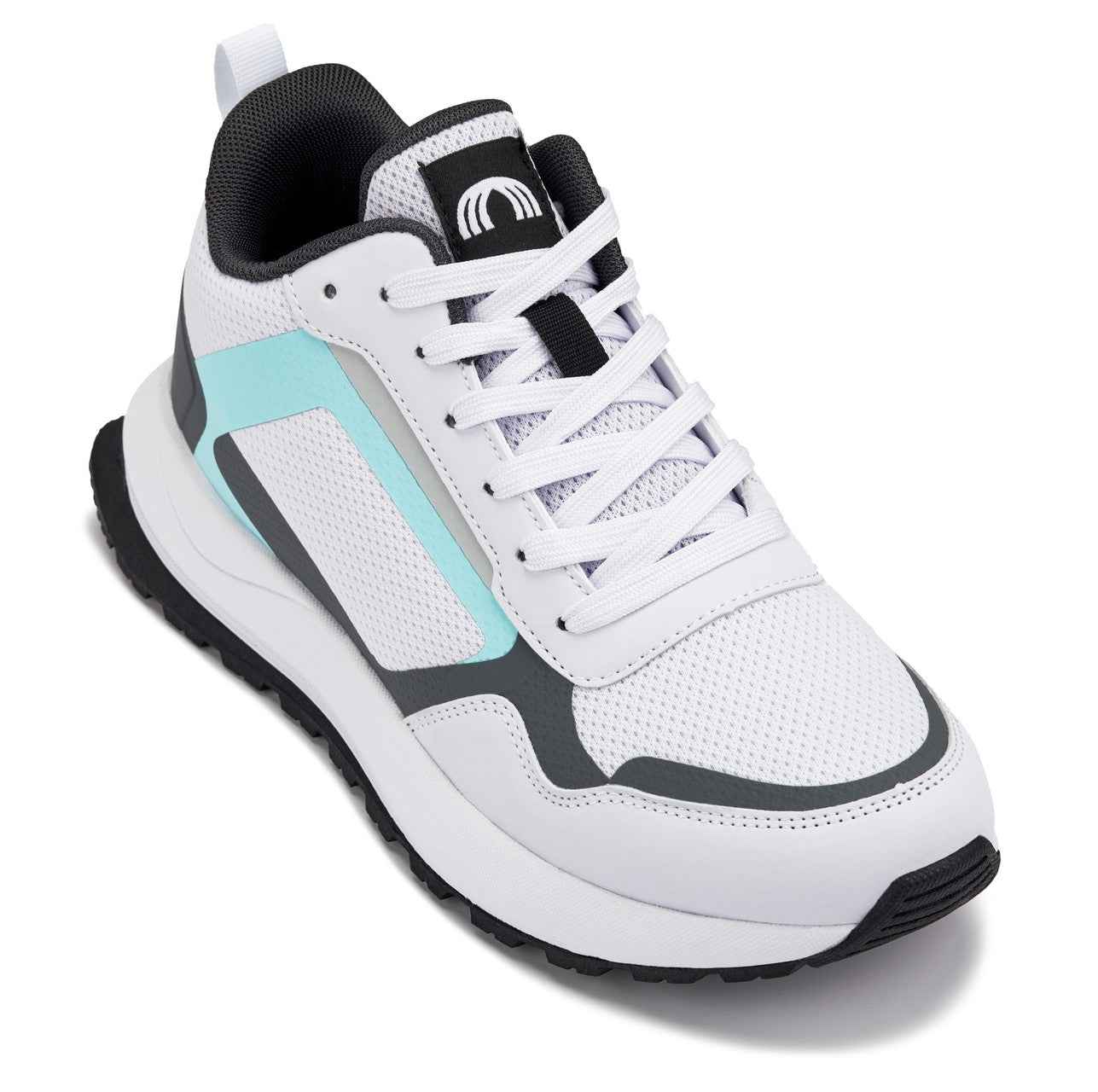 CALTO - Q151  - 2.4 Inches Taller (White/Grey) Tallmenshoes.com