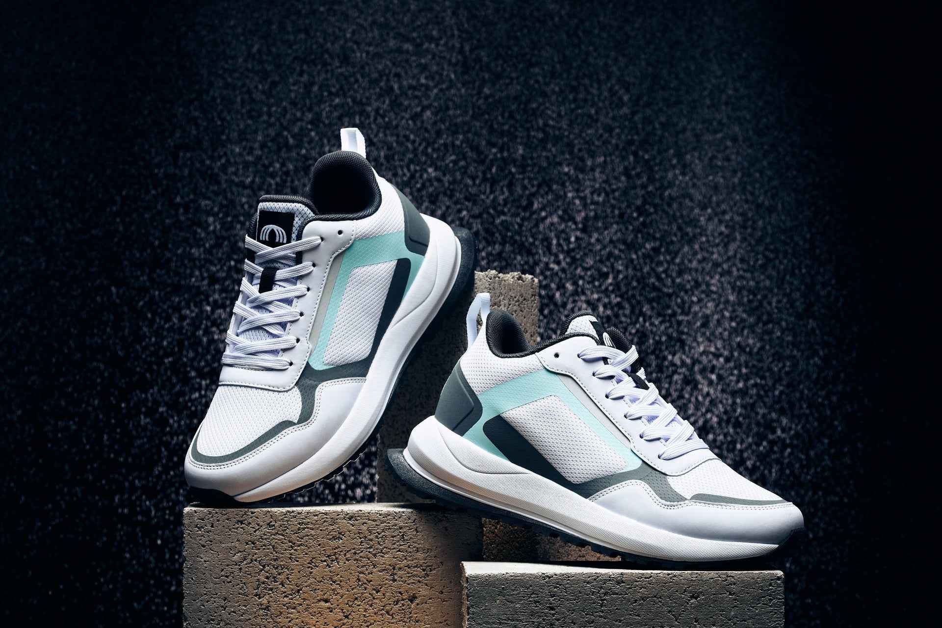 CALTO - Q151  - 2.4 Inches Taller (White/Grey) Tallmenshoes.com