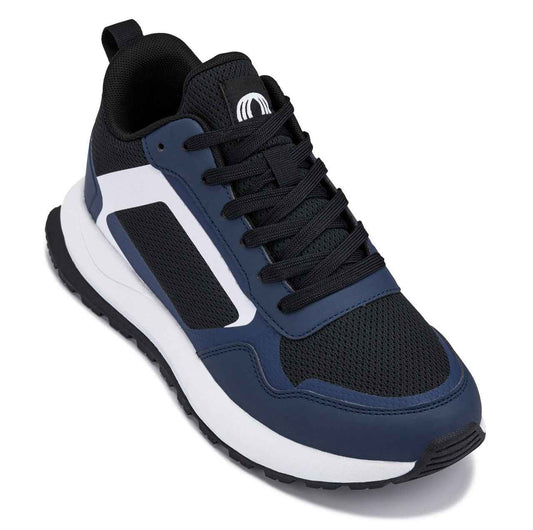 CALTO - Q152  - 2.4 Inches Taller (Navy/Black) Tallmenshoes.com